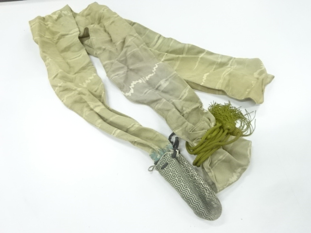 アンティーク　霞模様弓袋